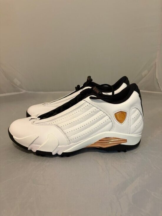 Air Jordan 14 Retro Golf shoes US open pack white mens shoes size 10 HV4813 100